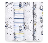 aden + anais - Essentials純棉嬰兒包巾 4件裝 -米奇