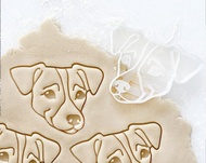 傑克羅素梗犬餅乾壓模，狗狗肖像壓模，3D 列印