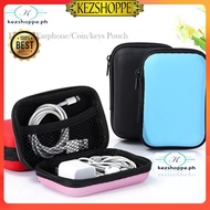 Kezshoppe Pouch for Earpod/ Earphone / Coin / Keys / Charger Pouch Case USB Cable Coin Storage Box