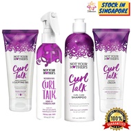 Not Your Mother's Curl Talk Defining Cream / Frizz Control Sculpting Gel / Leave in / Hard Hold Gel