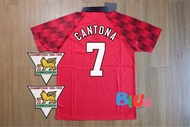 (พร้อมส่ง) เสื้อฟุตบอลย้อนยุค Retro แมนยู เหย้า Home ฤดูกาล 1996-97 (3A) พร้อมเบอร์ชื่อนักเตะ