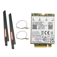 T77W968 DW5821E X20 4G LTE Module Cat16 Gigabit 4G 5420 5424 7424 7400 Laptop +2X10DB Antennas