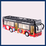 Mô hình Xe bus mui trần xe bus 2 tầng