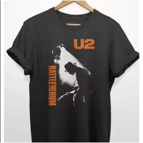 U2 Rattle And Hum T shirt size S 5XL
