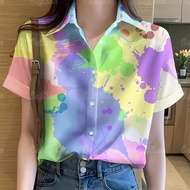Comfortable Short-Sleeved Blouse | New Year's Haute Couture Collection