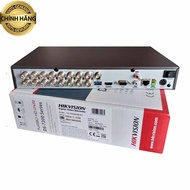 Đầu ghi 16 kênh HDTVI H.265+ Hikvision DS-7216HQHI-K1 vỏ sắt (Chính Hãng)