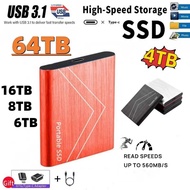 Cross-Border Mobile Hard Disk USB3.1 High-Speed Mobile Hard Disk 1TB 2TB 4TB Expansion Upgrade SSD