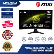 MSI MAG 32C6X 32-Inch Full HD Curved Gaming Monitor (1500R / 1920 x 1080 / VA Panel / 250Hz (OC) / 1