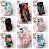 6.43'' Casing For Redmi Note 11 Global Case Cute Cartoon Fashion Butterfly Funny Painted Cover 22011