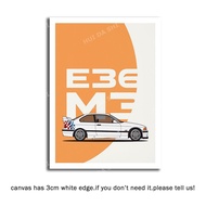 Bmw E36 M3 Digital Download Poster