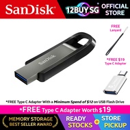 SanDisk Extreme GO USB 3.2 400MB/s Flash Drive Thumb Drive 64GB 128GB 256GB CZ810 12BUY.SG OS