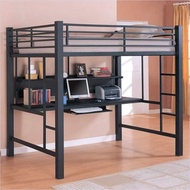 Heavy Duty Loft Bed with Warranty - Single and Double Size Options