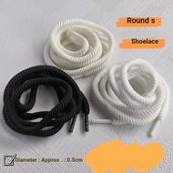 [Footprint] All-Match Spiral Pattern Shoelaces Suitable for Men Women Sports Shoes Casual Shoes Bask