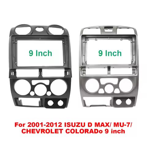 For 2001-2012 ISUZU D MAX/ MU-7/ CHEVROLET COLORADO Car Radio Fascia 9 inch Stereo Panel Dashboard K