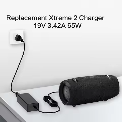 Charger for Xtreme 2 Charger, 19V Power Cord Compatible with Xtreme 2, Xtreme 1, Boombox 2, Boombox 