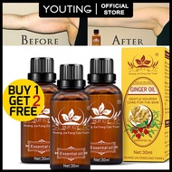 [YOUTING]SG Stock Ginger Oil [1+1+1] Natural Lymphatic Drainage Ginger Oil / SPA Massage Oils