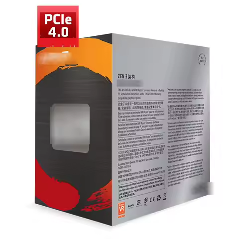 Amd Ryzen 5 7 9 5900 5800 5700 5600 5500 Socket AM4 Gaming CPUs For Desktop Computer
