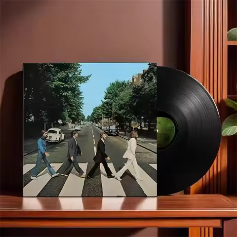 12 inch Vinyl Record The Beatles' original and Authentic Vinyl Album The Beatles Abbey Road Vinyl LP