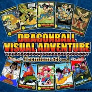 全新 龍珠 風雲 1 2 復刻 2026 DRAGONBALL VISUAL ADVENTURE PREMIUM SET VOL. 1 12閃卡 70白咭 連2張新閃 卡簿及解說書(各1) 全84張 