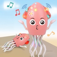Tương tác khiêu vũ Octopus Toy Toy Electric Animated Octopus Octopus với âm nhạc cho trẻ mới biết đi