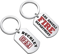 911 TV Show Buckley Lover Gift Buckley Keychain for TV Fan
