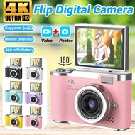 NEW 4K CCD 8X Digital Zoom Digital Camera for Student 48MP Compact Digital Photography Camera 180 Fl