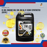 K-OIL Engine Oil 5W-30 SL/C Semi Synthetic (6X4L)