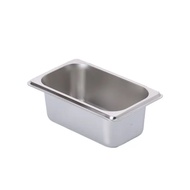 Food Pan 1/9 x 10cm GN Pan 1/9 x 10cm ( 176 x 108 x 100mm ) Stainless Steel Pan