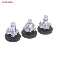 【tuilieyfish】 20Pcs M6 Thread Adjustable Furniture Levelers Screw In Chair Feet Durable Easy To Use 