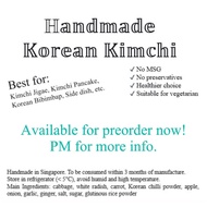 SG Homemade Korean Kimchi