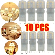 POCKETMAN 10 Pack 3W G9 LED Capsule Light Bulb 3000K Warm Light 18W-20W Halogen G9 14LEDs Bulbs Equi