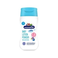 Lotion-KODOMO โคโดโม แป้งเด็กเนื้อโลชั่น ออร์แกนิค Baby Powder Lotion Newborn 180 มล.(สีฟ้า Blue)