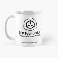 Scp Foundation Ceramic Mug Logo Mug | Custom Name | Gift Mug | Gift Mug | Souvenir Mug | Custom Mug | Aesthetic Mug | Name Mug | Cute Mug