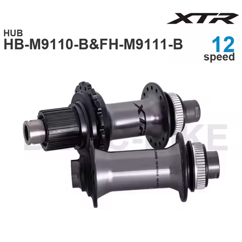 SHIMANO XTR M9100 Disc Brake Front HUB HB-M9110-B HB-M9110-BS MICRO SPLINE Rear FREEHUB FH-M9111-B F