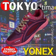 Yonex TOKYO ULTIMA Badminton Badminton Shoes Original - Fig/Greanadine