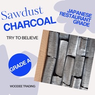 Sawdust Charcoal 10kg Grade A Binchotan Ogatan Arang BBQ Grill Barbeque Restaurant Cooking
