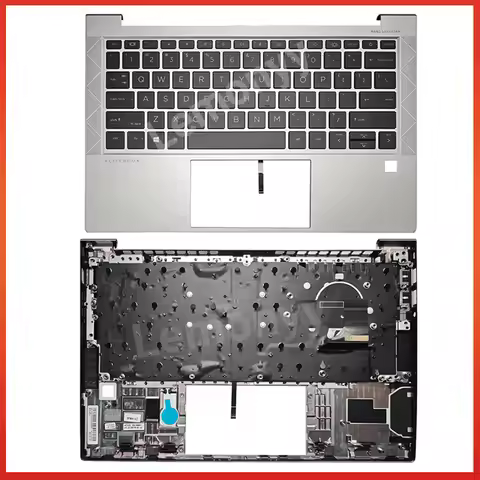NEW For HP EliteBook 830 G7 Laptop US Keyboard Palmrest Upper Cover