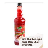 Ding Fong Thai Syrup Many Different Smells 100ML Retail Bottle