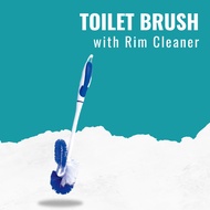 Toilet Brush with Rim Cleaner