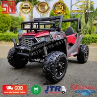 PROMO- MAINAN MOBIL AKI ANAK JEEP UTV BESAR 24VOLT BAN KARET JOK KULIT - VICTORIOUS21