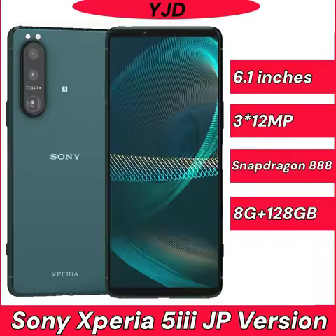 96% New Sony Xperia 5 III 5iii 5G Japan Version 8GB RAM 128GB ROM 6.1" OLED Snapdragon 888 Octa Core