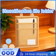 180 Subject Classification File Bag A3/A4 Mesh Tutoring Bag Multifunctional Transparent Horizontal S