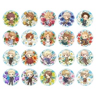 Axis Power HETALIA Anime The World Twinkle Italy France Russia USA UK Spain Prussia 50mm Metal Badge