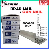 Brad Nail Gun Nail High Quality 18 Gauge Galvanizes Gun Staple Brad Staple F05 - F50 Hardware Tools