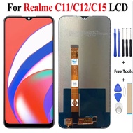 6.5" For OPPO Realme C11 Realme C15 RMX2185 LCD Display TouchScreen Digitizer Assembly Replace A15 F