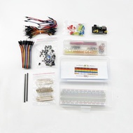 830 Hole Breadboard Resistance Potentiometer Jumper LED Electronic Kit Suitable for UNO R3 Compatibl