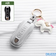 Car Key Case Cayenne Protective Case Panamera Key Cover for Taycan 911 Macan Boxser Shell Fob Access