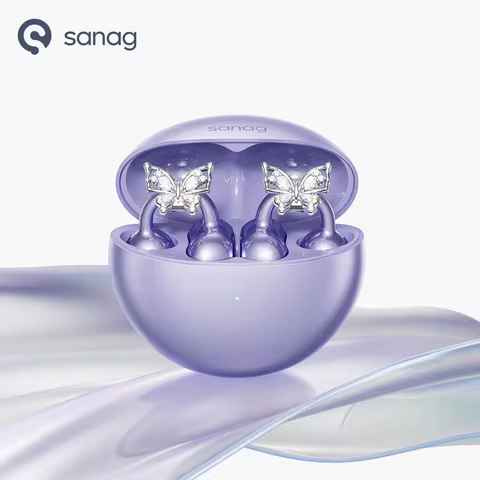 Sanag S6S Pro Open Ear Clip on Earphone OWS Wireless Headset HIFI Sound Quality Bluetooth Headphone 