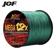JOF X12 Fishing Line 300M 12 Strands Braided Fishing Line PE Line Carp Fishing Bait Line Fishing Lin