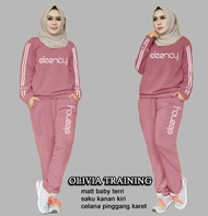 CTN Baju Setelan OLIVIA training BEST SELLER